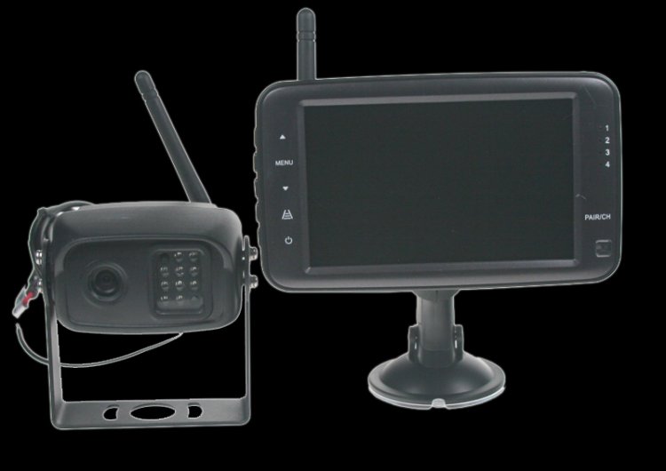 Monitor 5" s kamerou - bezdrtov set digital - Kliknutm na obrzek zavete