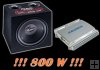 Subwooferov set 800W Mac audio - Crunch