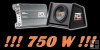 Subwoofer + Zesilovač MTX Audio RTP2000