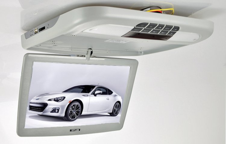 Stropn LCD monitor 11,6" s DVD / USB / SD / SLIM - Kliknutm na obrzek zavete