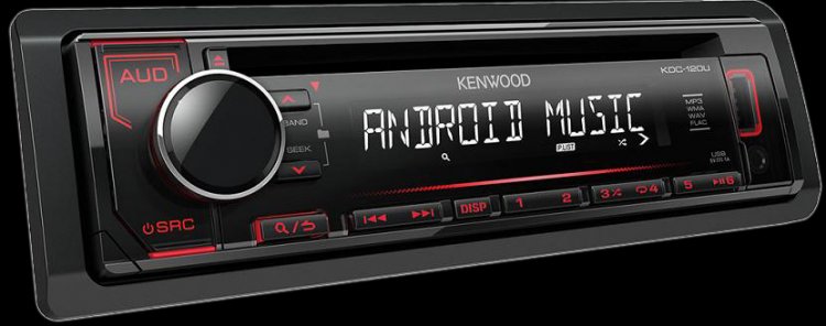 Autordio s CD, USB, Aux Kenwood KDC-120UR - Kliknutm na obrzek zavete
