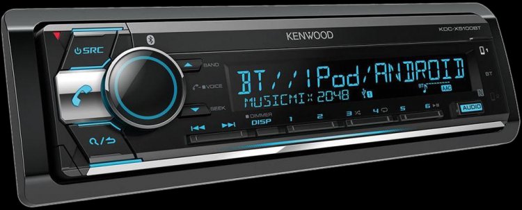 Autordia s Bluetooth, USB, CD, Aux, iPod Kenwood KDC-X5100BT - Kliknutm na obrzek zavete
