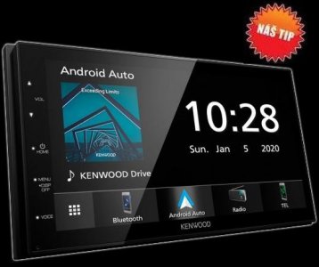 2DIN autordio s USB, Bluetooth, Car Play Kenwood DMX-5020BTS