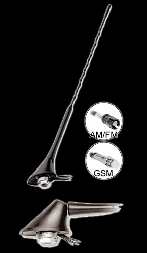 GSM + AM / FM antna - sten I - Kliknutm na obrzek zavete
