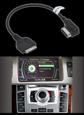 MDI - iPod propojovac kabel Audi A4, A5, Q5, A6, Q7 - Kliknutm na obrzek zavete