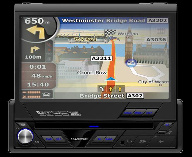 Autordia s DVD / GPS navigace Macrom M-DVD7701 - Kliknutm na obrzek zavete