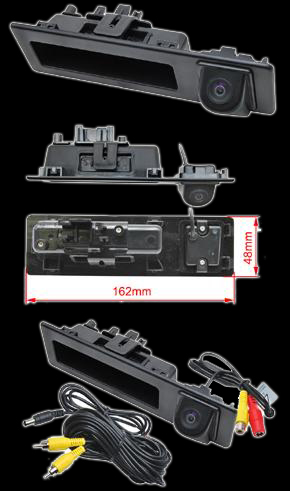 Parkovac kamera BMW 3 / 5 / X5 / X6 - madlo - Kliknutm na obrzek zavete