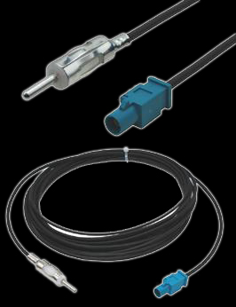 Antnn prodluovac kabel - svod Fakra / DIN - 5 m - Kliknutm na obrzek zavete