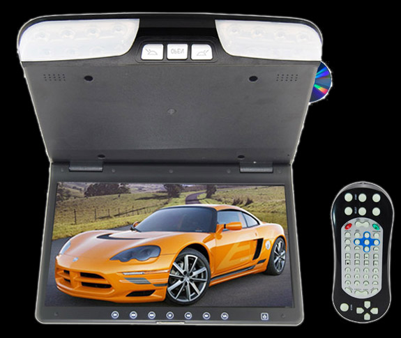 LCD monitor 15,6" - stropn DVD / USB / SD - Kliknutm na obrzek zavete