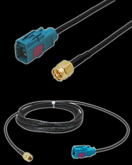 Antnn kabel GPS - svod Fakra / SMA - 5 m - Kliknutm na obrzek zavete